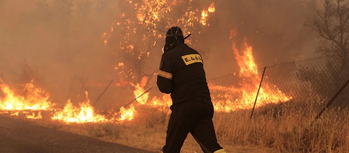 Φωτιά στο Σούνιο - Μεγάλη η μάχη με τις φλόγες - Διακοπή κυκλοφορίας Αθηνών - Σουνίου (upd)